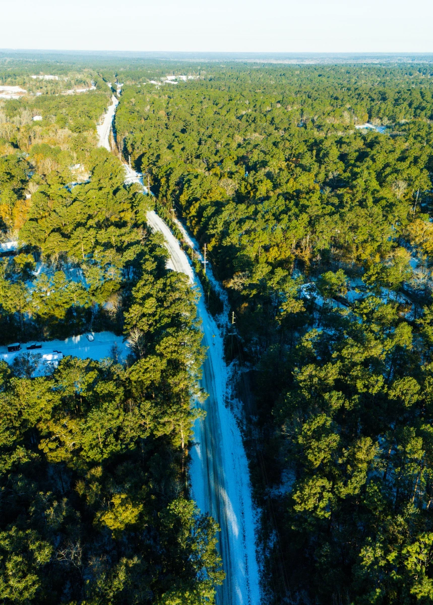 Snow on Bannerman Road